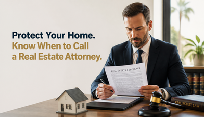 When Do You Need a Real Estate Attorney in Florida?